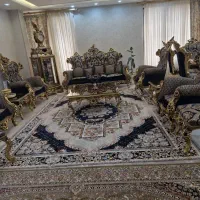 مبل سلطنتی ومیزنهار خوری|مبلمان خانگی و میز عسلی|بوشهر, |دیوار