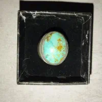 انگشتر نقره فیروزه نیشابور|جواهرات|کرمانشاه, |دیوار