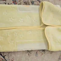 پتو نوزادی و پشه بند کاملا نو مناسب سیسمونی