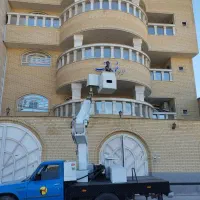 خدمات بالابر نیسانی (کار در ارتفاع ۱۵ متر)|خدمات پیشه و مهارت|فسا, |دیوار