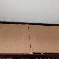 تخت خواب یک نفره فلزی|تخت و سرویس خواب|اقلید, |دیوار