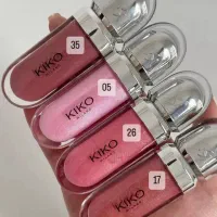 لیپ گلاسrhode و کیکو / پالت سایه قلبی miss lara