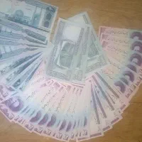 ۱۰۰۰۰ ریالی پهلوی کمیاب و ۶۰ اسکناس نو|کلکسیون سکه، تمبر، اسکناس|تهران, ولنجک|دیوار