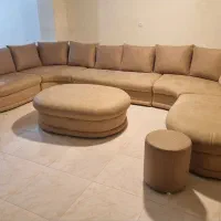 مبل راحتی ۱۵ نفره + شزلون