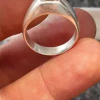 انگشتر نقره حرز (استادظابتی)