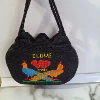 کیف منجوق دست ساز|صنایع دستی و سایر لوازم تزئینی|نقده, |دیوار