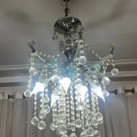 لوستر|لوستر و چراغ آویز|لاهیجان, شیشه گران|دیوار