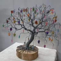 درختچه چشمنظر|گل مصنوعی|قم, در بهشت|دیوار