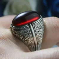 انگشترنقره تمام دستساز به قیمت نقره خام و ساچمه