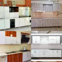 کابینت/آماده/آشپزخانه های گلاس کد۱۸۹۱