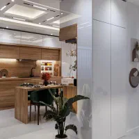 کابینت کمد دیواری میزه تی‌وی ول