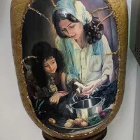 گلدان تزئینی و پایه