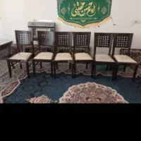 میز ناهار خوری شیش نفره|میز و صندلی غذاخوری|شیراز, کوشک میدان|دیوار