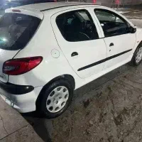 206 تیپ2 رنگ سفید  مدل 1388 دور رنگ سفید اقساطی|خودرو سواری و وانت|مشهد, الهیه|دیوار