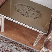 سرویس مبلمان و میز ناهارخوری استیل