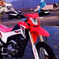 موتور تریل فلات|موتورسیکلت|میانه, |دیوار