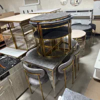 پخش میز غذاخوری فلزی آبکاری فورتیک کار تهران|میز و صندلی غذاخوری|ارومیه, |دیوار