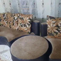 مبل هفت نفره با میز عسلی|مبلمان خانگی و میز عسلی|محمدشهر, همایون ویلا|دیوار