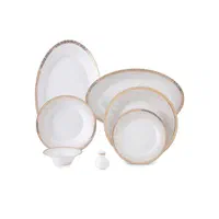 سرویس چینی زرین ارایه رومینا طلایی