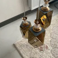 لوستر و پرده زبرا|لوستر و چراغ آویز|تهران, علی‌آباد|دیوار