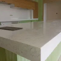 نصب و اجرای صفحه سنگ کابینت کوارتز وکورین ...
