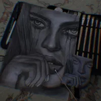 طراحی سیاه قلم