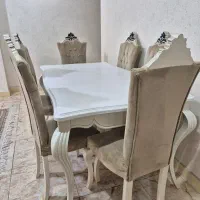 میز ناهار خوری ۶نفره در حد نو|میز و صندلی غذاخوری|اهواز, کوروش|دیوار