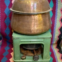 چراغ خوراک پزی قدیمی|کلکسیون اشیاء عتیقه|قم, سرحوض|دیوار