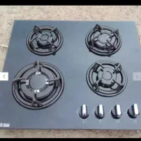 اجاق گاز رومیزی۵شعله شیشه‌ای گارانتی دار فندکی دار|اجاق گاز و لوازم برقی پخت‌وپز|کرج, دولت‌آباد|دیوار