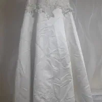 فرو فوری لباس عروس ۳ عدد بایک عدد شنل حجاب عروس،نو