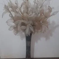 گل وگلدان شیشه ای