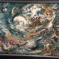 تابلو فرش|تابلو فرش|گنبد کاووس, |دیوار