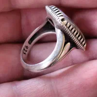 انگشتر نقره|جواهرات|اصفهان, باتون|دیوار