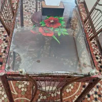 میز نهار خوری چهارنفره فرفوژه|میز و صندلی غذاخوری|اسفراین, |دیوار