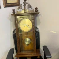 ساعت دو کوک ۸۰ ساله و آینه برنز آمریکایی