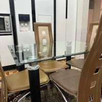 میز نهارخوری|میز و صندلی غذاخوری|خرم‌آباد, |دیوار