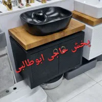روشویی کابینتی۷۰سانت با کاسه مشکی/کابین روشویی|لوازم سرویس بهداشتی|رودهن, |دیوار