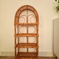 شلف حصیری چوبی