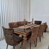 مبل راحتی ۸ نفره با ناهارخوری|مبلمان خانگی و میز عسلی|دوگنبدان, |دیوار