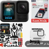 دوربین گوپرو۱۳با کیف و کلیه لوازم جانبی ۴۵تومن