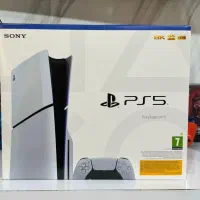 ps5 اسلیم دیسک خور،ریجن اروپا،در حد نو ،دو دسته