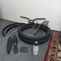 قطعات و لوازم دوچرخه، لاستیک و فرمان  و گلگیر|دوچرخه، اسکیت، اسکوتر|کرمانشاه, |دیوار