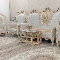 مبل سلطنتی و میز تلویزیون|مبلمان خانگی و میز عسلی|تربتحیدریه, باغ سلطانی|دیوار