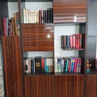 کتابخانه|کتابخانه، شلف، قفسههای دیواری|بندر ماهشهر, |دیوار