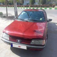 پژو 405 عنابی