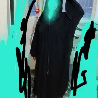 چادر مشکی کلاه دار