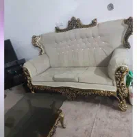 مبل 7نفره سلطنتی|مبلمان خانگی و میز عسلی|برازجان, |دیوار