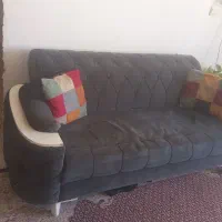 مبل راحتی 7نفره با میز ناهارخوری 4 نفره|مبلمان خانگی و میز عسلی|زرقان, |دیوار