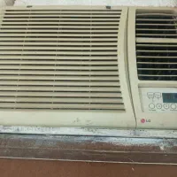 کولر گازی پشت پنجره ایی