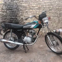 موتور هندا ۱۲۵ رنگ مشکی مدل ۸۷